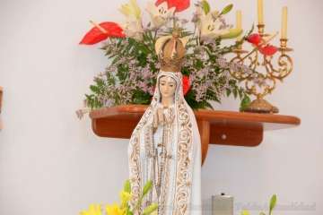 Misa y procesión del Sagrado Corazón de Jesús en La Higuera Canaria (Foto Francisco Javier Santana)